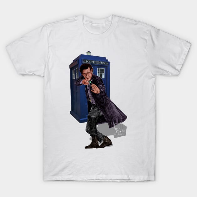 11th Doctor T-Shirt by mjartscom